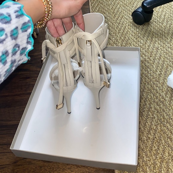 Jason Wu d'Orsay Ankle-Wrap Sandal, Dove Gray - Picture 14 of 16